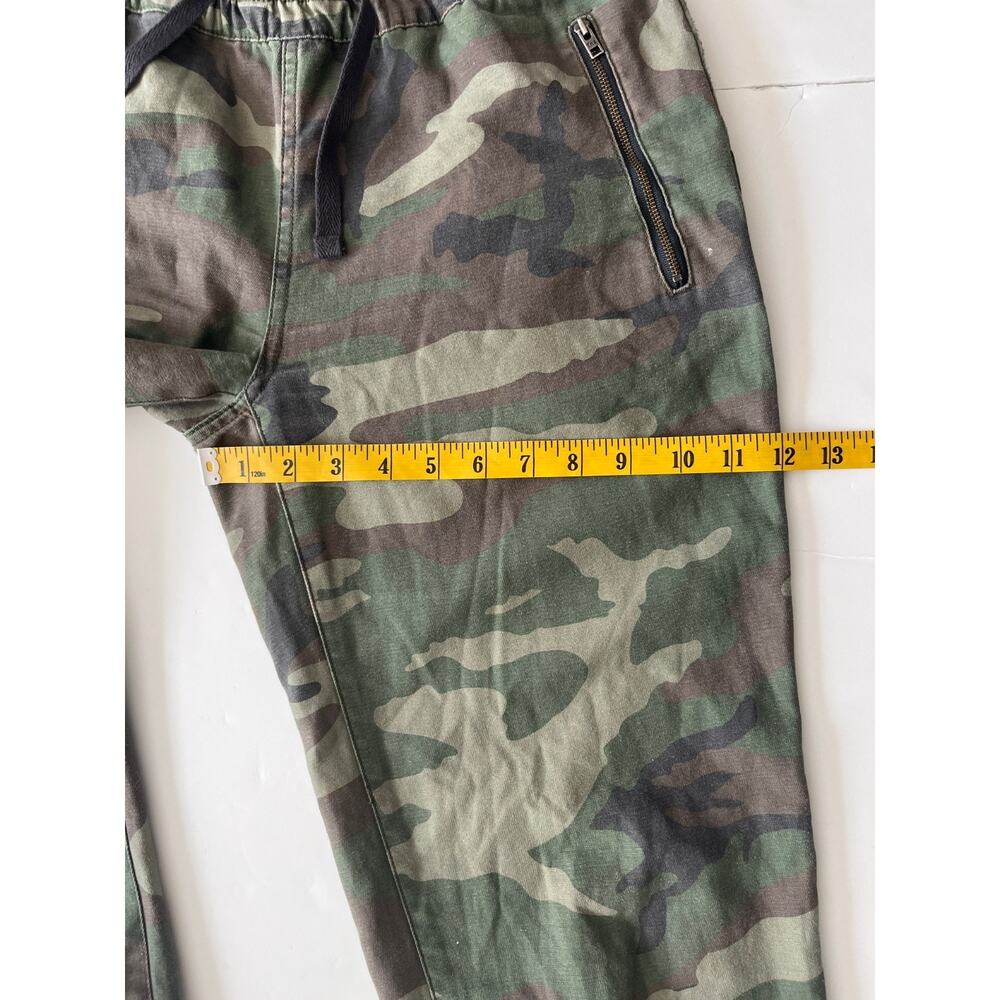 Artiza TNA Camouflage Joggers Sweatpants S Women Green Cuffed Travel Athleisure - Picture 8 of 11